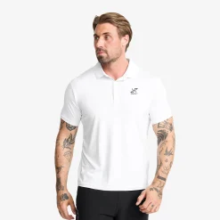 Stream Polo Shirt Herren White