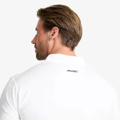 Stream Polo Shirt Herren White