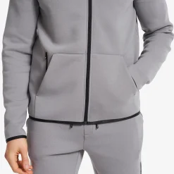 Street Scuba Full-zip Hoodie Herren Frost Gray