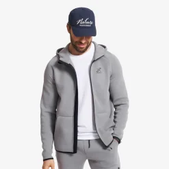Street Scuba Full-zip Hoodie Herren Frost Gray
