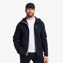 Street Scuba Full-zip Hoodie Herren Black