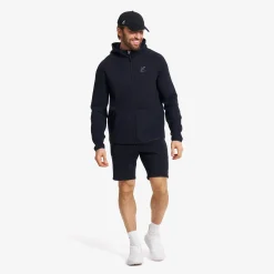 Street Scuba Full-zip Hoodie Herren Black