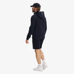 Street Scuba Full-zip Hoodie Herren Black