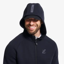 Street Scuba Full-zip Hoodie Herren Black