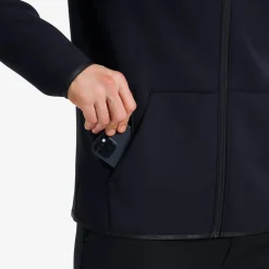 Street Scuba Full-zip Hoodie Herren Black