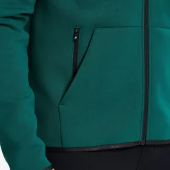 Street Scuba Full-zip Hoodie Herren Deep Teal