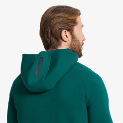 Street Scuba Full-zip Hoodie Herren Deep Teal