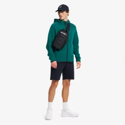 Street Scuba Full-zip Hoodie Herren Deep Teal