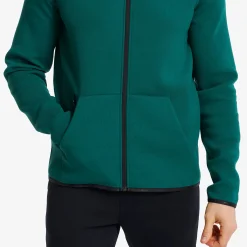 Street Scuba Full-zip Hoodie Herren Deep Teal