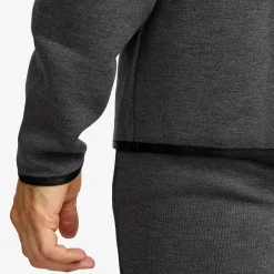 Street Scuba Hoodie Herren Dark Grey Melange
