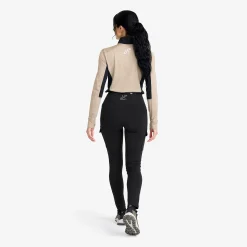 Summit Pocket Tights Damen Black