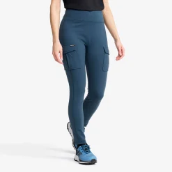 Summit Pocket Tights Damen Moonlit Ocean