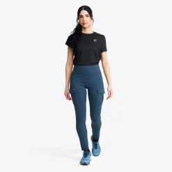 Summit Pocket Tights Damen Moonlit Ocean