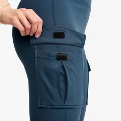 Summit Pocket Tights Damen Moonlit Ocean