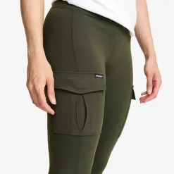 Summit Pocket Tights Damen Rosin Green