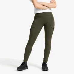 Summit Pocket Tights Damen Rosin Green