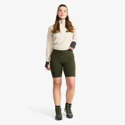 Summit Short Tights Damen Rosin Green