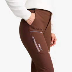 Surmount Hiking Stretch Pants Damen Brown Stone