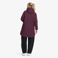 Tapa Long Quilt Jacket Damen Winetasting