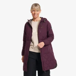 Tapa Long Quilt Jacket Damen Winetasting