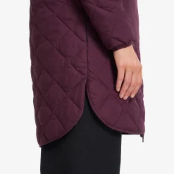 Tapa Long Quilt Jacket Damen Winetasting