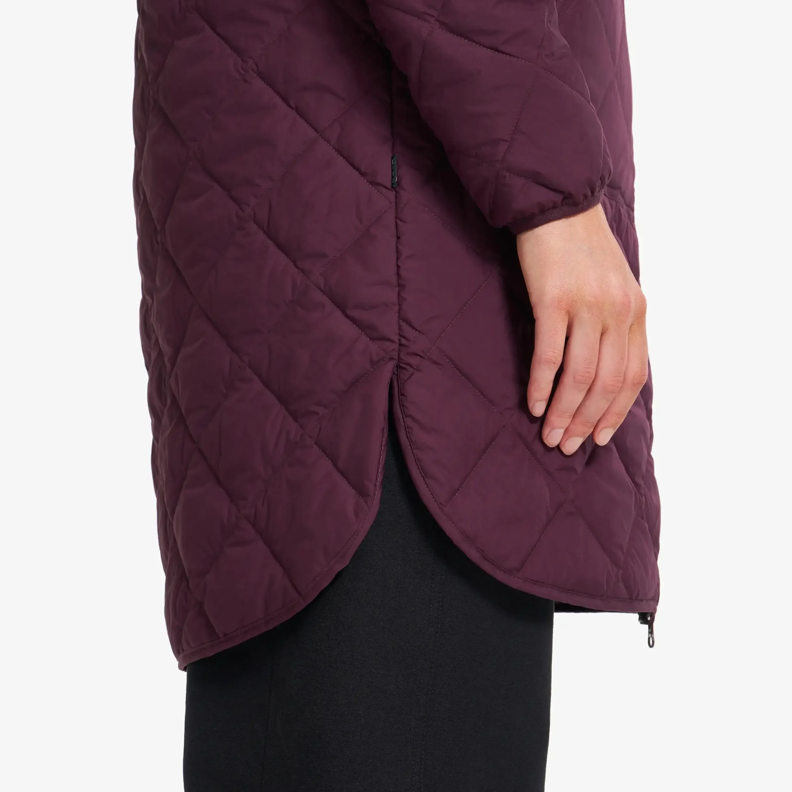 Tapa Long Quilt Jacket Damen Winetasting