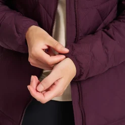Tapa Long Quilt Jacket Damen Winetasting