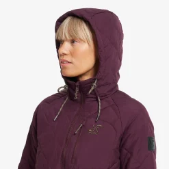 Tapa Long Quilt Jacket Damen Winetasting