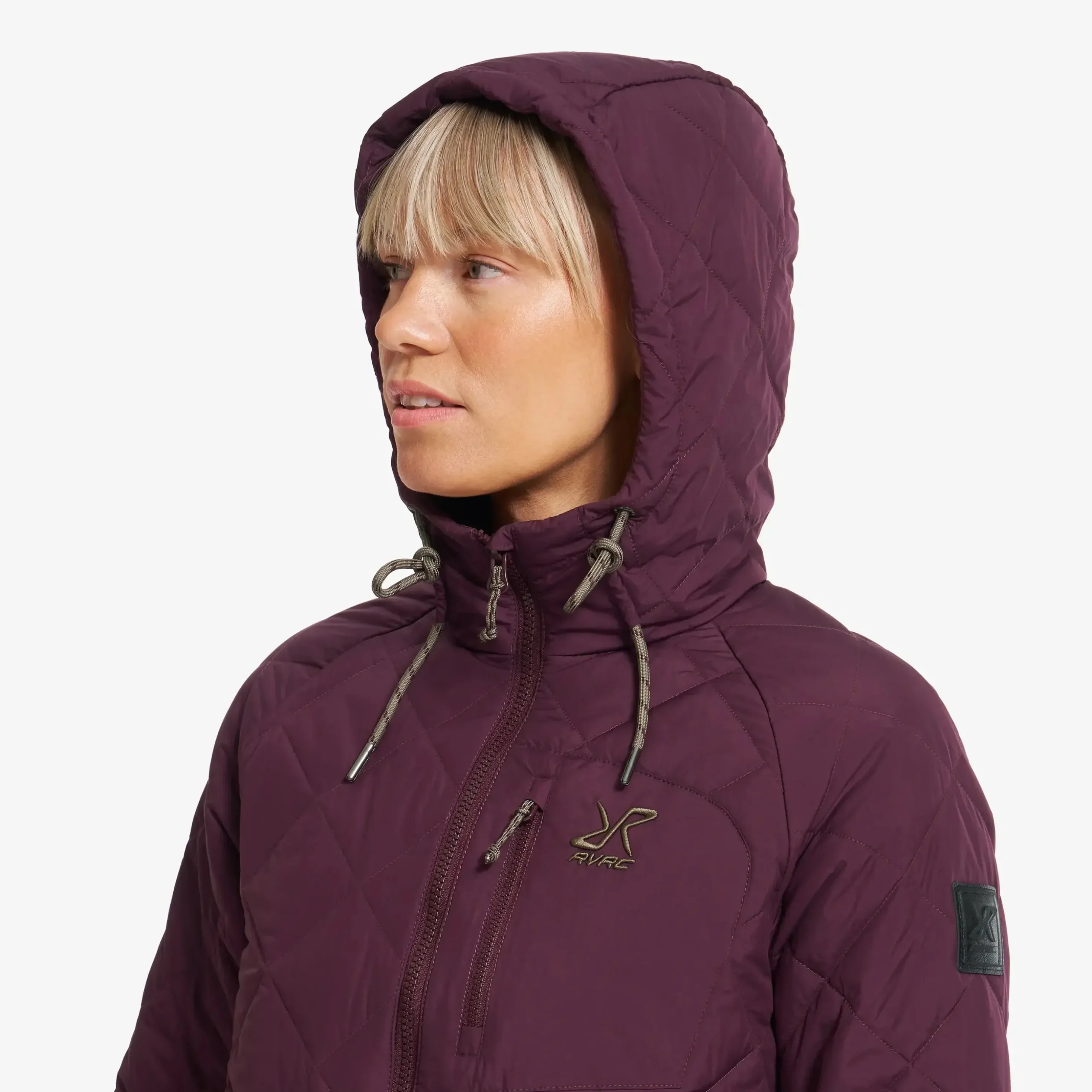 Tapa Long Quilt Jacket Damen Winetasting