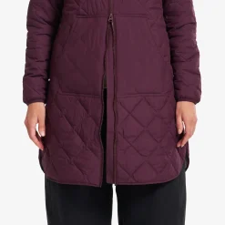 Tapa Long Quilt Jacket Damen Winetasting