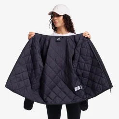 Tapa Quilt Insulated Jacket Damen Black