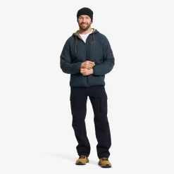 Tapa Quilt Insulated Jacket Herren Deep Navy
