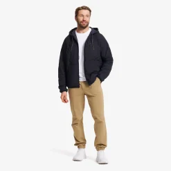 Tapa Quilt Insulated Jacket Herren Black