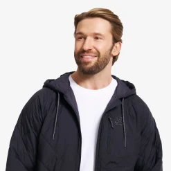 Tapa Quilt Insulated Jacket Herren Black