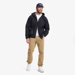 Tapa Quilt Insulated Jacket Herren Black