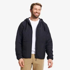 Tapa Quilt Insulated Jacket Herren Black