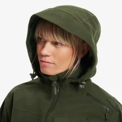 Trace Silent Pro 2L Jacket Damen Deep Depths