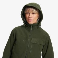 Trace Silent Pro 2L Jacket Damen Deep Depths