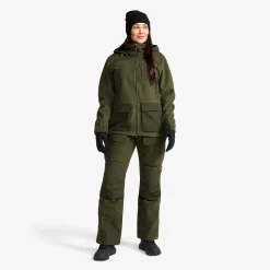 Trace Silent Softshell Jacket Damen Deep Depths