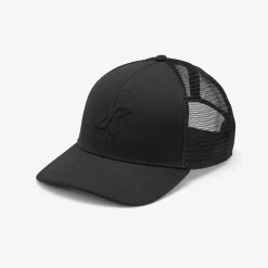 Trucker Snapback Cap Black