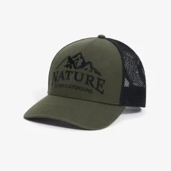 Trucker Snapback Cap Grape Leaf