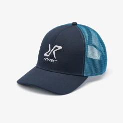 Trucker Snapback Cap Navy