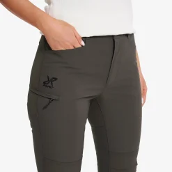 Twig High-waist Pants Damen Moss Gray