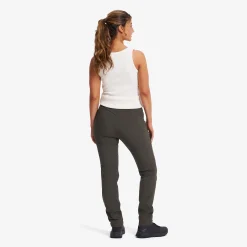 Twig High-waist Pants Damen Moss Gray