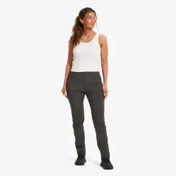 Twig High-waist Pants Damen Moss Gray