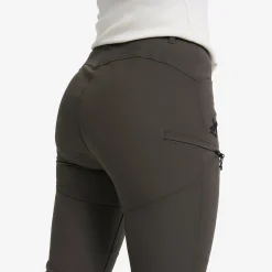 Twig High-waist Pants Damen Moss Gray