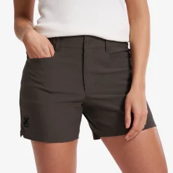 Twig High-waist Shorts Damen Moss Gray