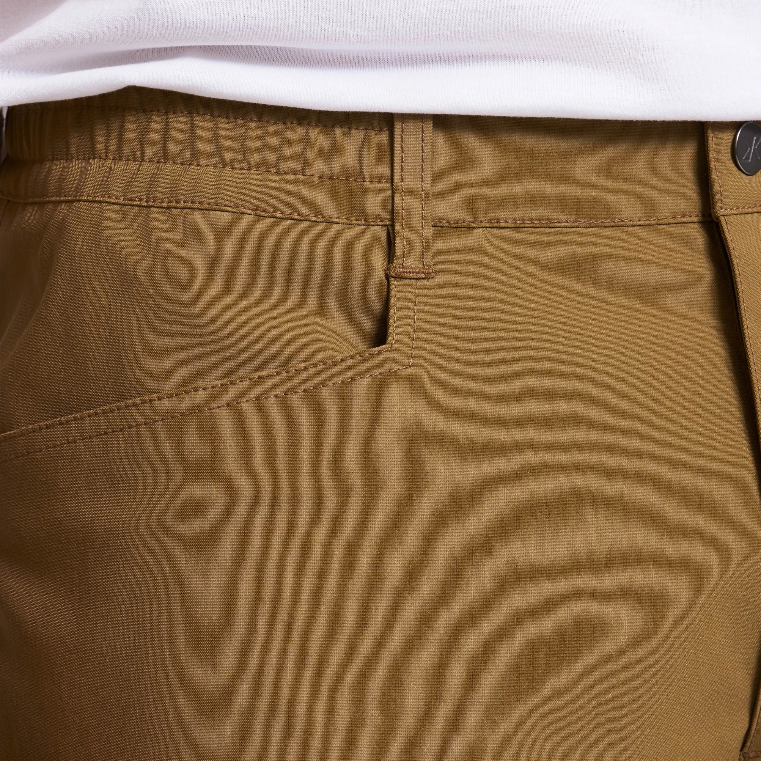 Twig Shorts Herren Kangaroo Brown