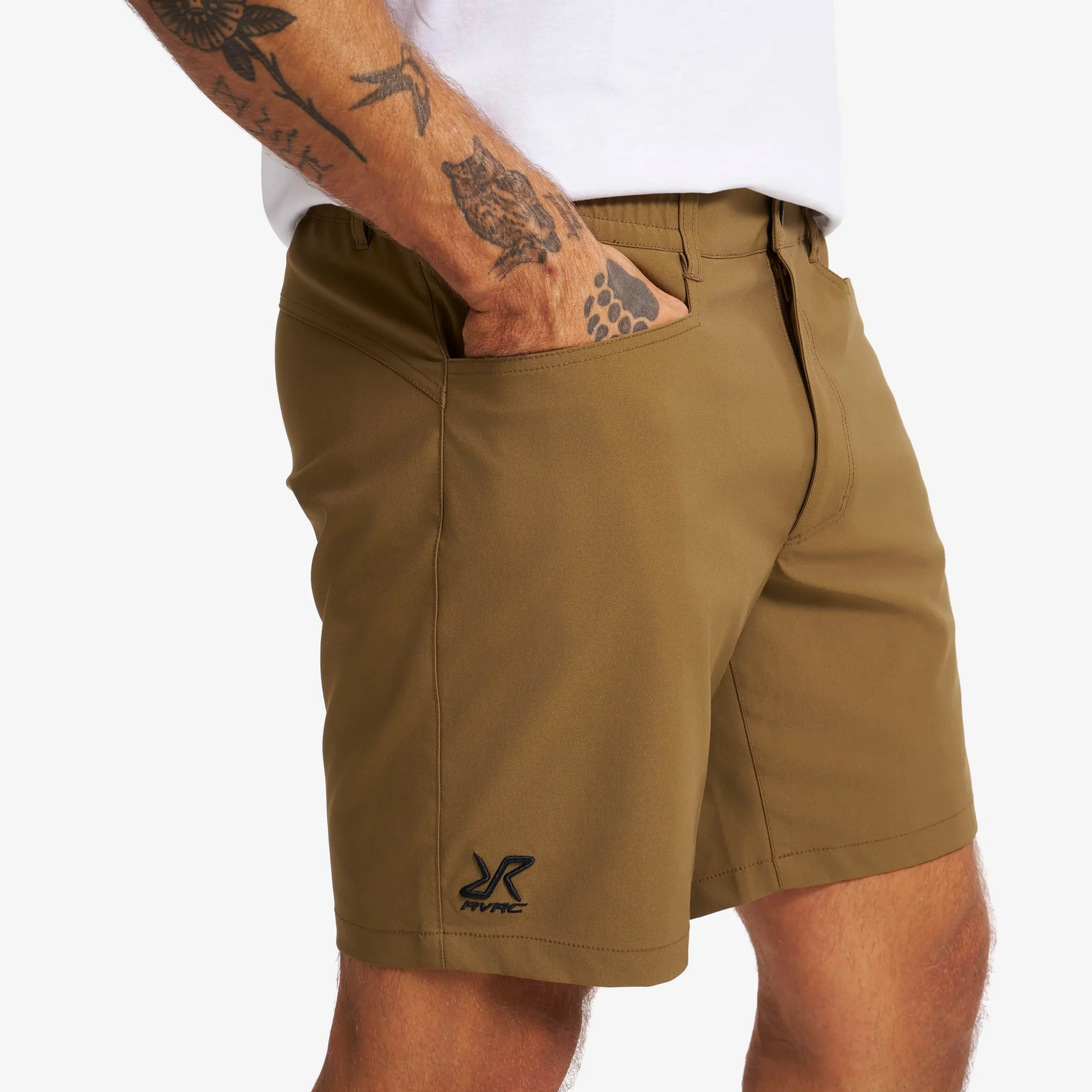 Twig Shorts Herren Kangaroo Brown