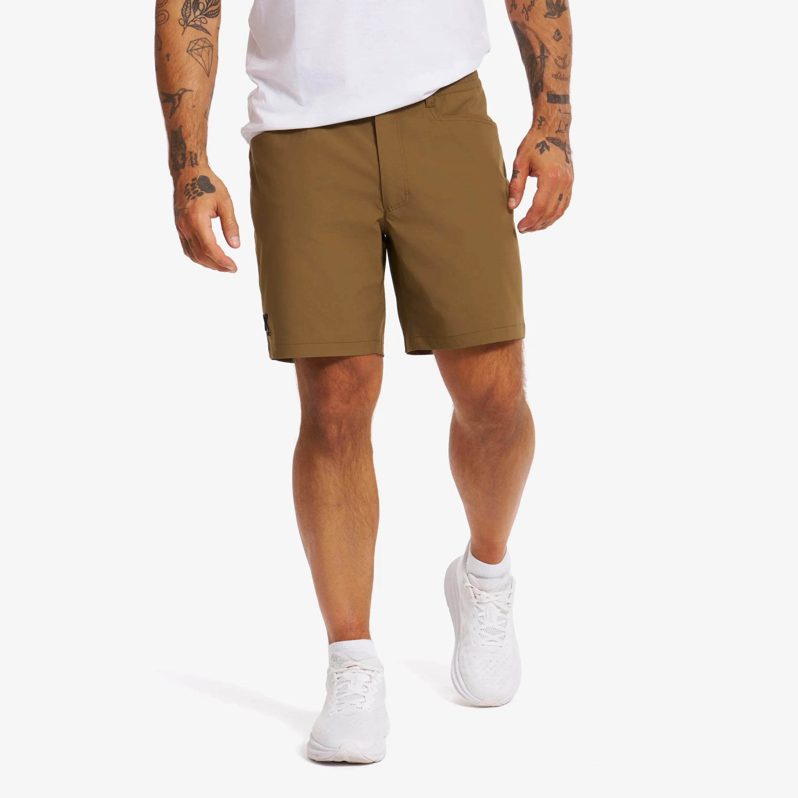 Twig Shorts Herren Kangaroo Brown